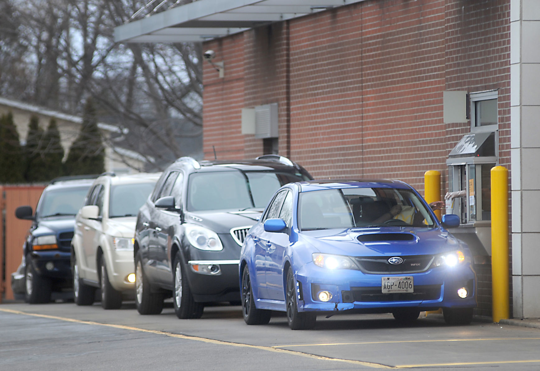 Packed drive-thru